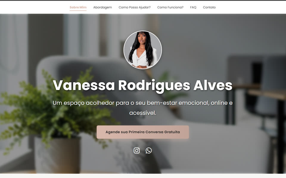 Psychology Clinic: website home page